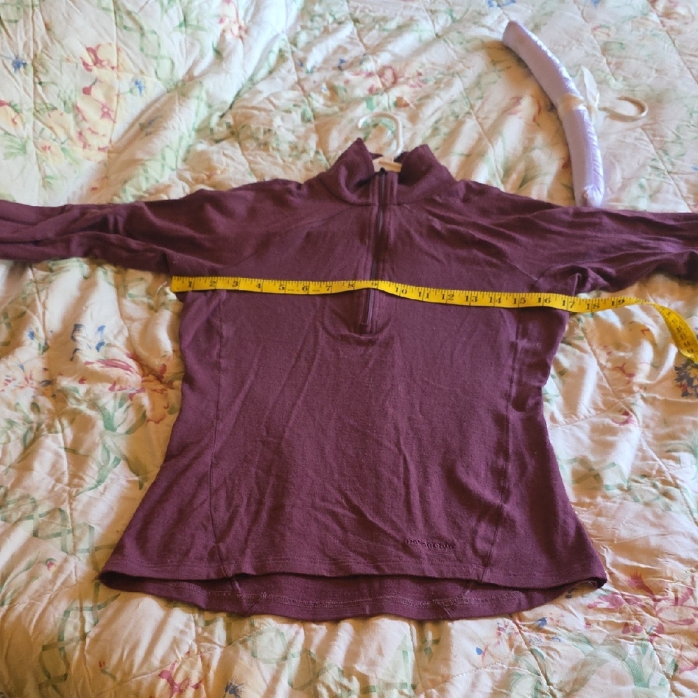 Burgundy Long Sleeve Top